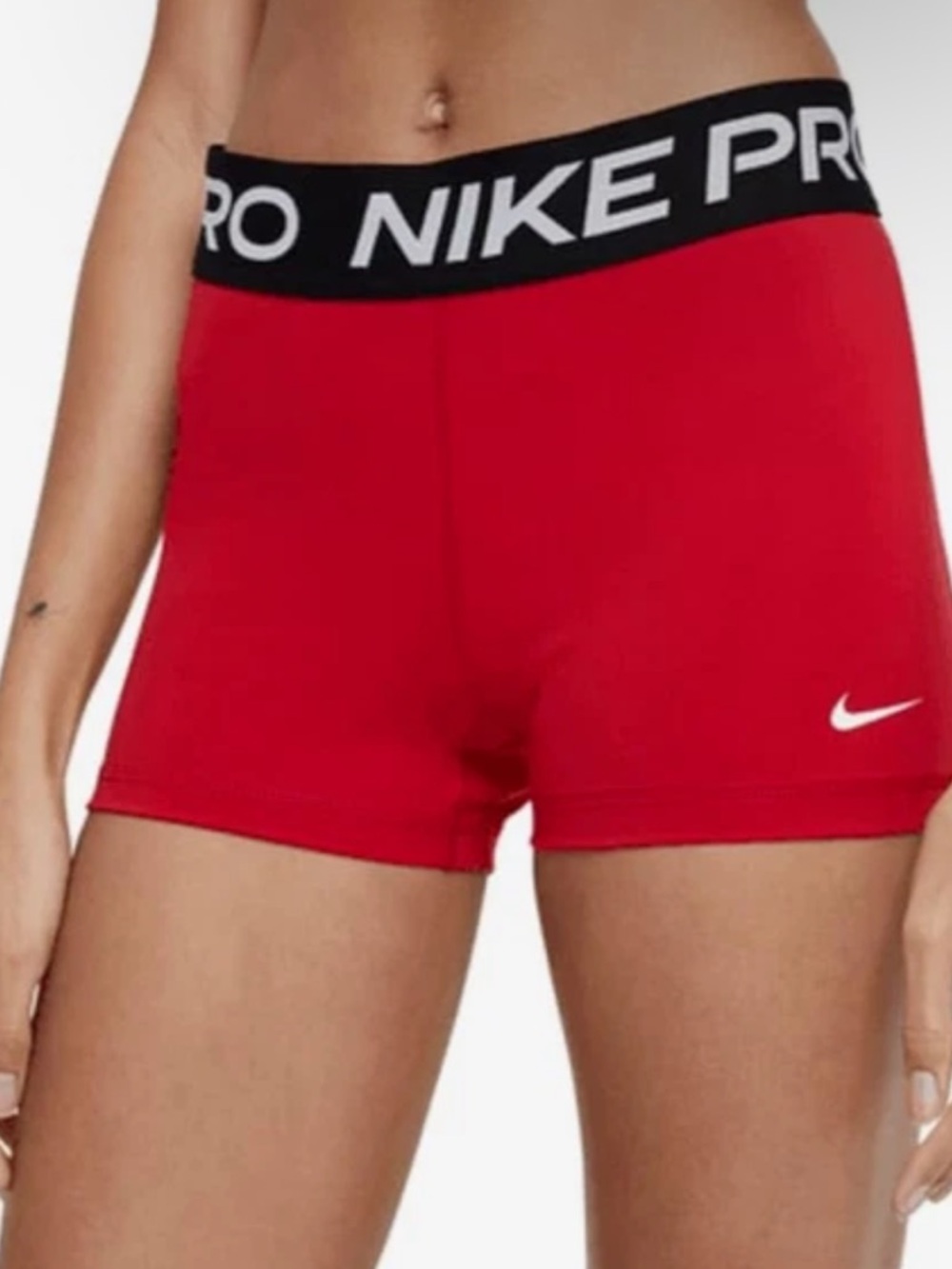 NikeWomen's Pro 3'' Yoga/Volleyball Shorts-University Red CZ9857-687